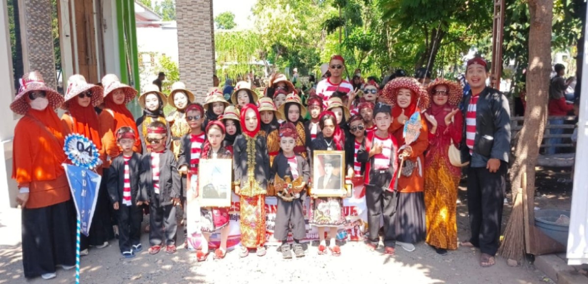 Karnaval Desa Tanjung Glugur dalam rangka HUT RI ke 80