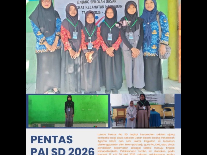 Lomba PENTAS PAI 2026 SD Kecamatan Mangaran